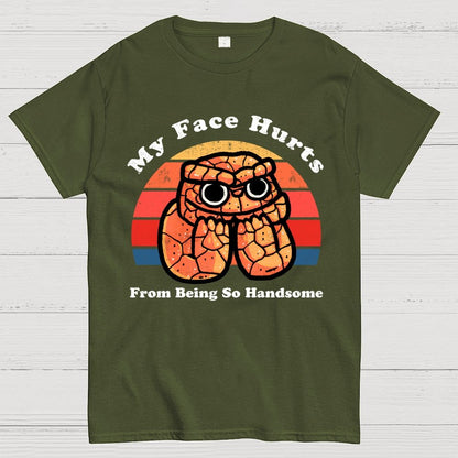 My Face Hurts Geek T-Shirt