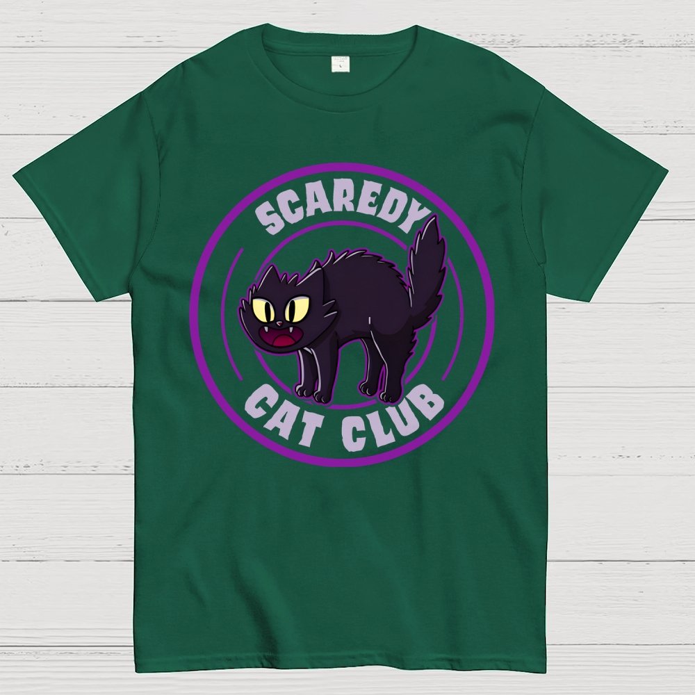 Scaredy Cat Geek T-Shirt