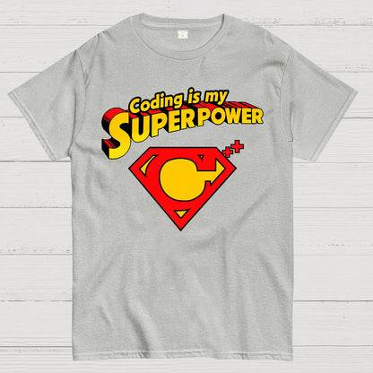 Coding Is My Superpower Geek T-Shirt