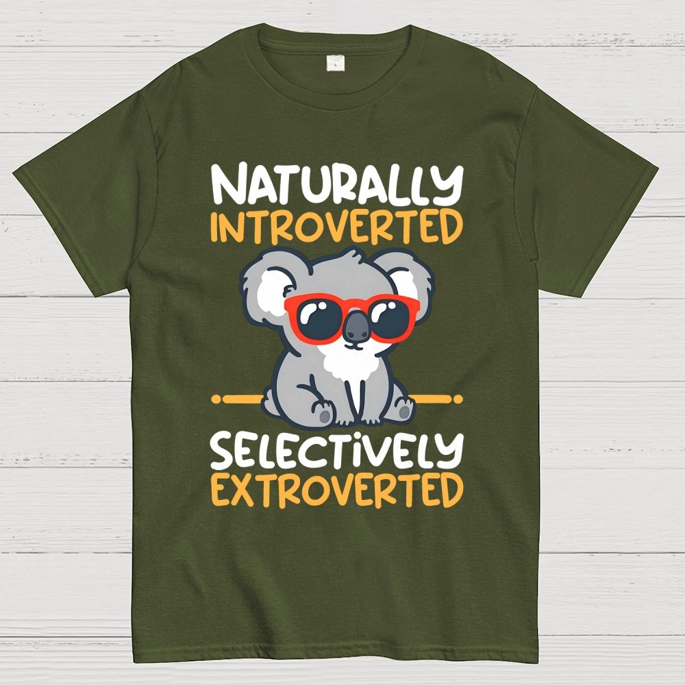 Selectively extrovert Unisex Geek T-Shirt
