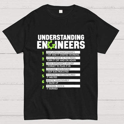 Understanding Engineers Geek T-Shirt