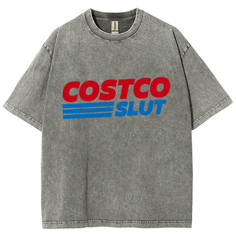 Costco Slut Vintage Distressed T-shirt