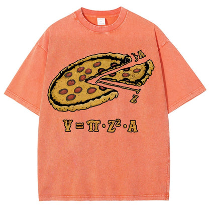 A Pizza Pi Vintage Distressed T-shirt