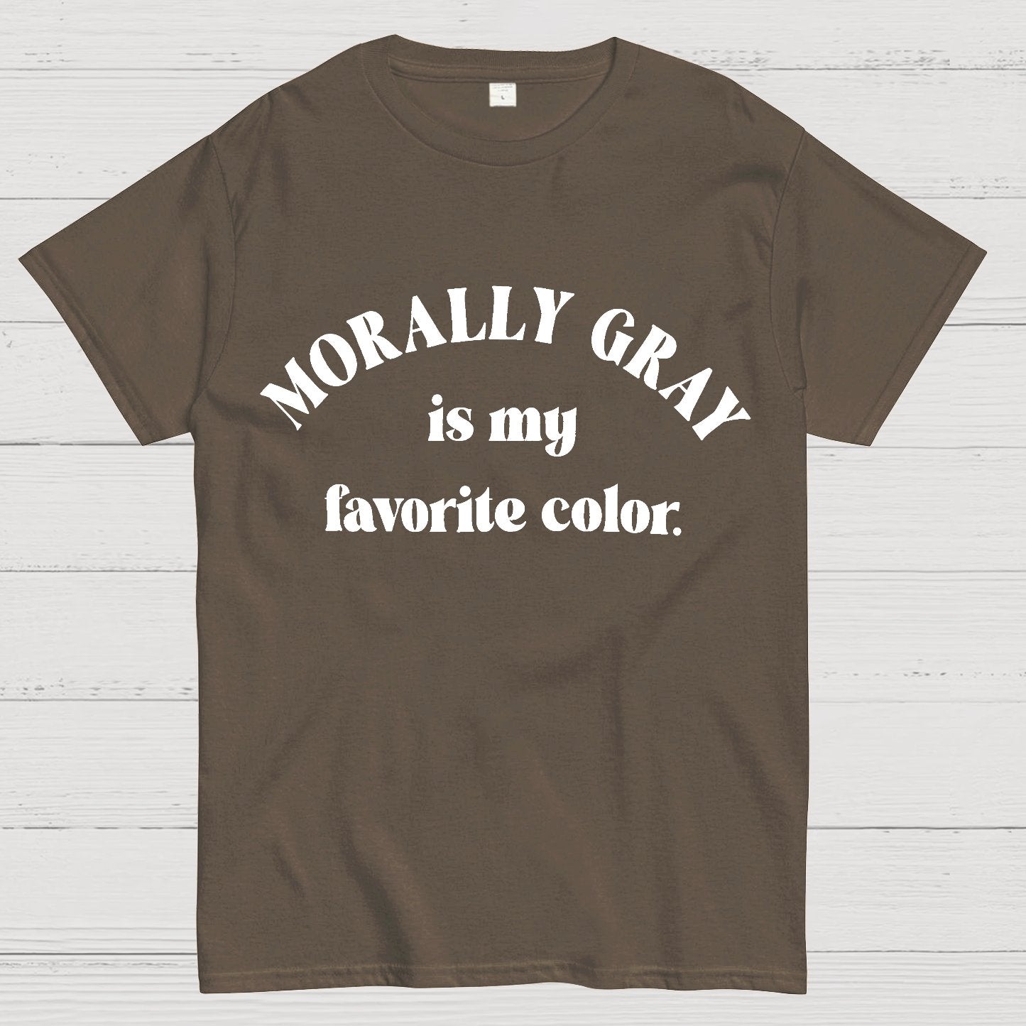 Morally Gray Classic Geek T-Shirt