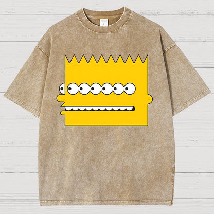 Multi Multi Funny Nerd Vintage Distressed T-shirt