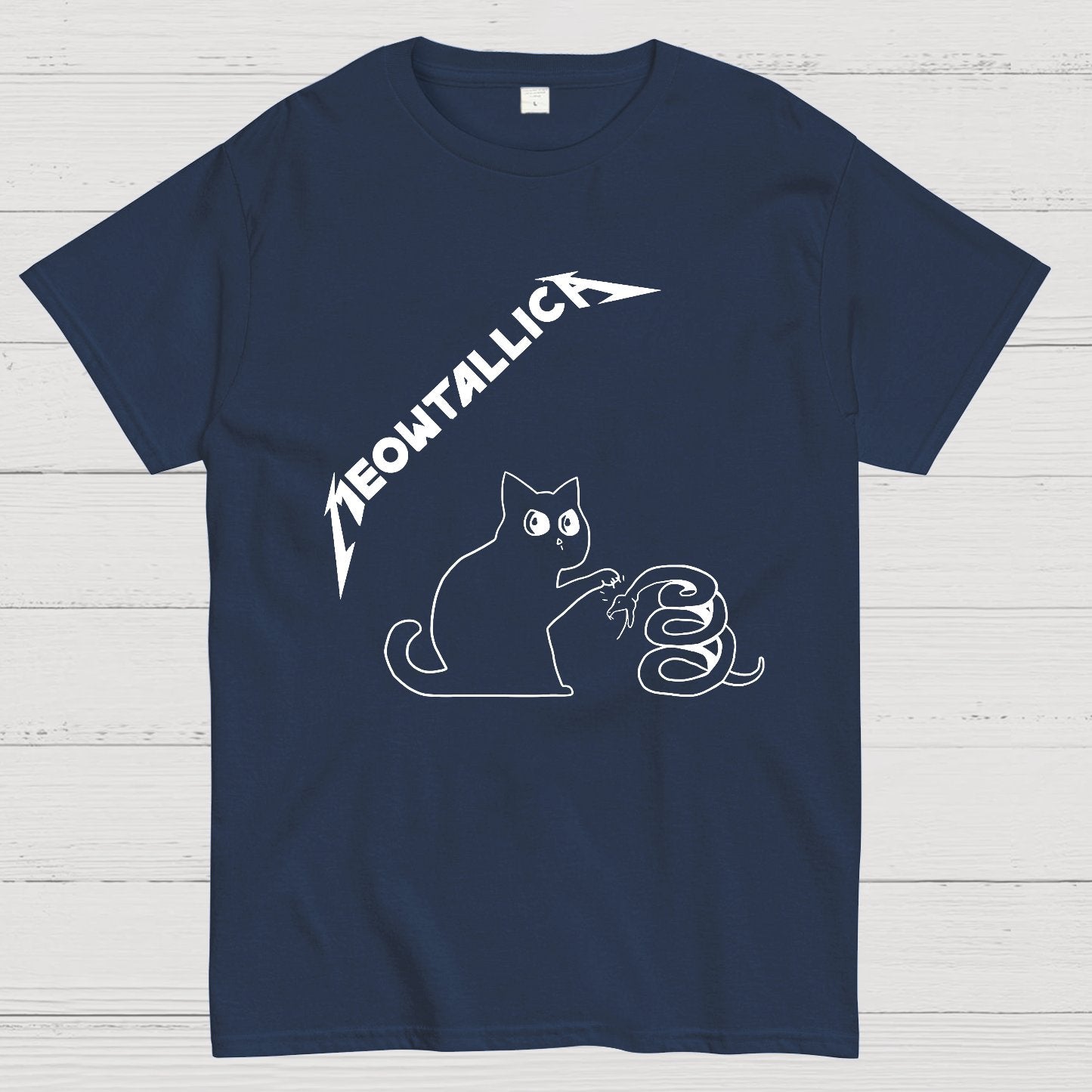 The Black Meow Geek T-Shirt