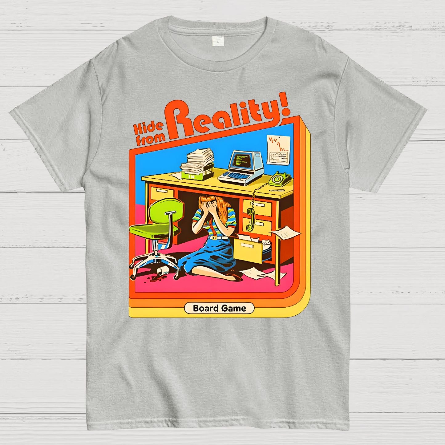 Hide From Reality Geek T-Shirt