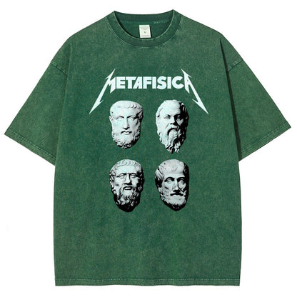 Metafisica Vintage Distressed T-shirt