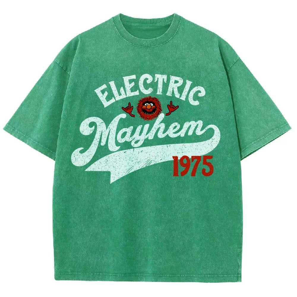 Team Mayhem Vintage Distressed T-shirt