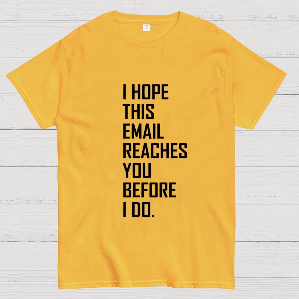 Threatening email Geek T-Shirt