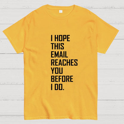 Threatening email Geek T-Shirt