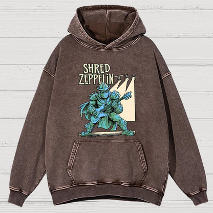 Shred Legends Vintage Distressed Hoodie