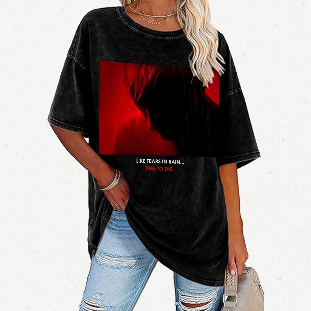 like tears in rain Vintage Distressed T-shirt