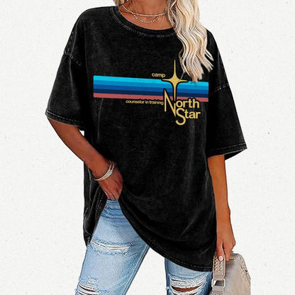 Camp North Star Vintage Distressed T-shirt