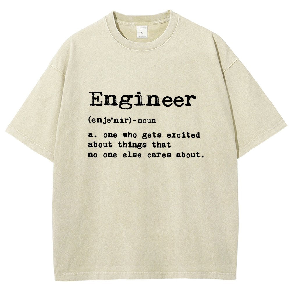 Engineer Definition  Vintage Distressed T-shirt