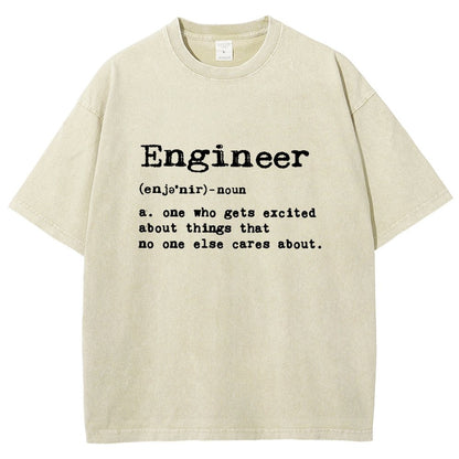 Engineer Definition  Vintage Distressed T-shirt