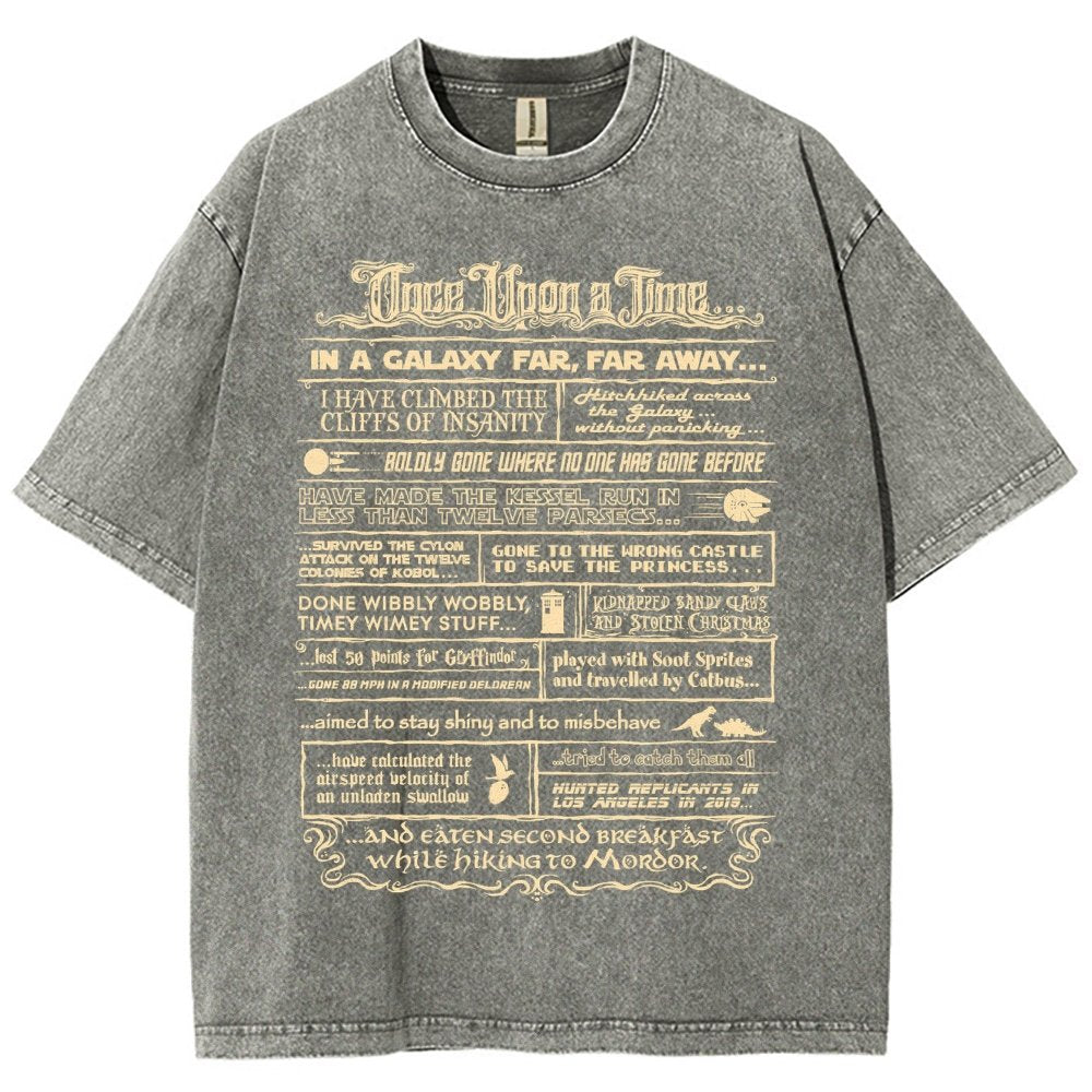 My Autobiography Vintage Distressed T-shirt