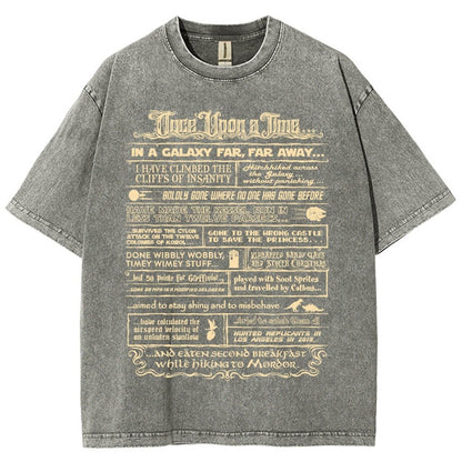 My Autobiography Vintage Distressed T-shirt