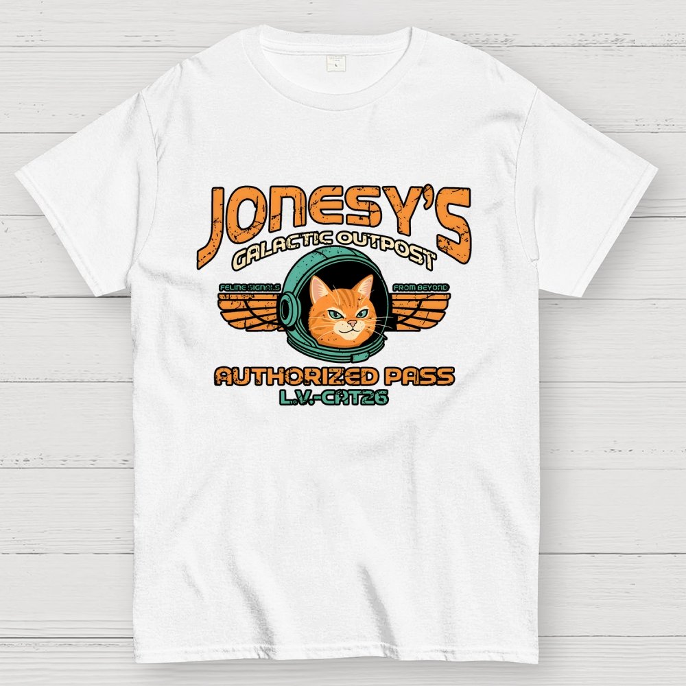 Jonesys Cosmic Hangout Geek T-Shirt