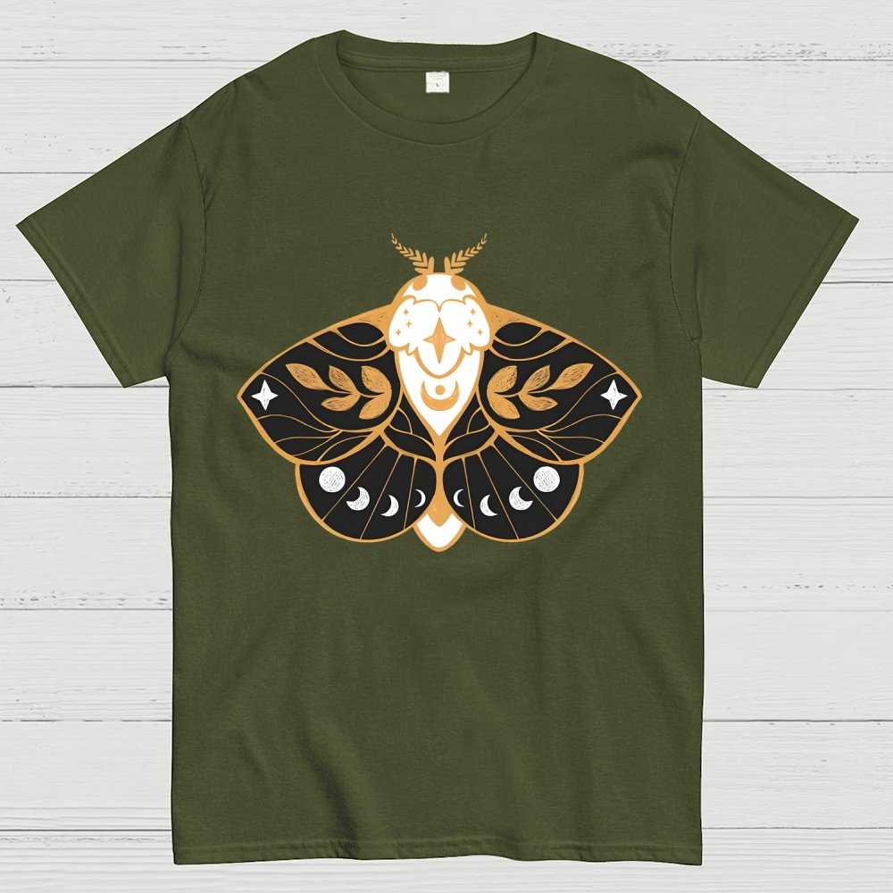 Night Moth Unisex Geek T-Shirt