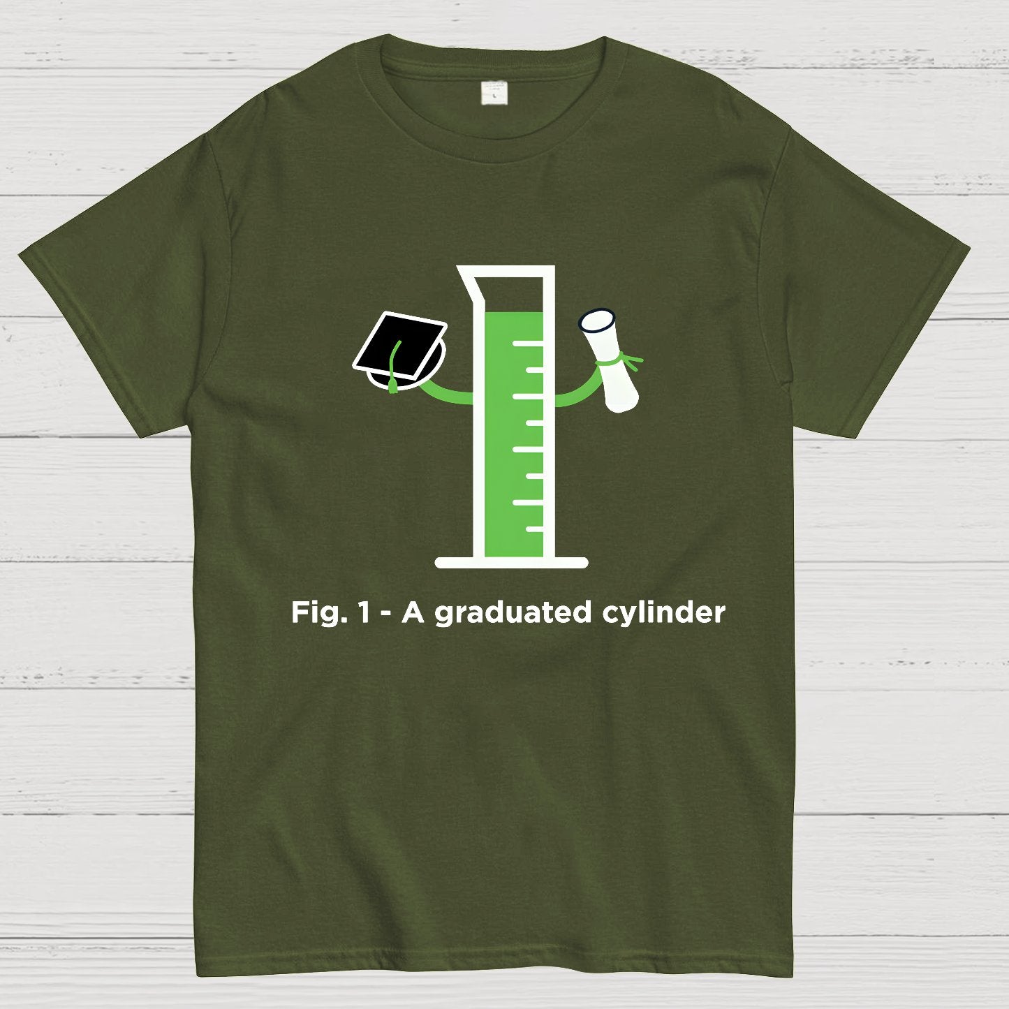 Graduated Cylinder Geek T-Shirt