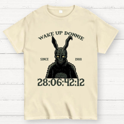 Wake up donnie Unisex Geek T-Shirt