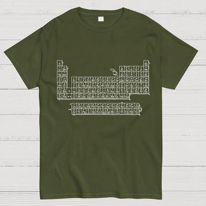 Questionable Table of Elements Geeky T-Shirt