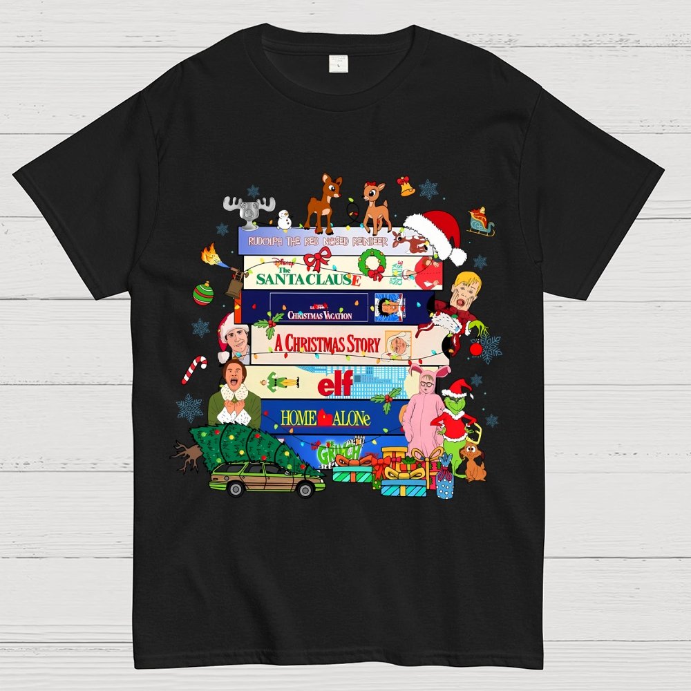 90s Style Christmas Geek T-Shirt