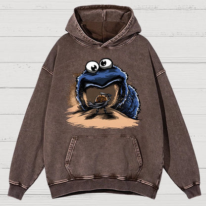 Cookieworm Vintage Distressed Hoodie