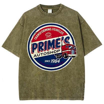 Auto Repair Shop Vintage Distressed T-shirt