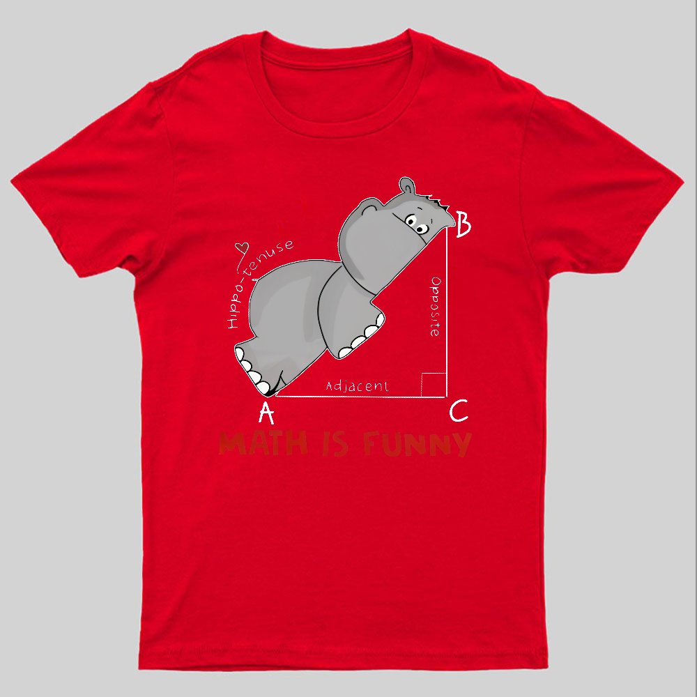 Math Is Funny Geeky T-Shirt