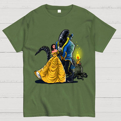 Beauty and the Alien Geek T-Shirt