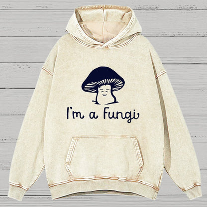 Funny Mushrooms Humor Vintage Distressed Hoodie