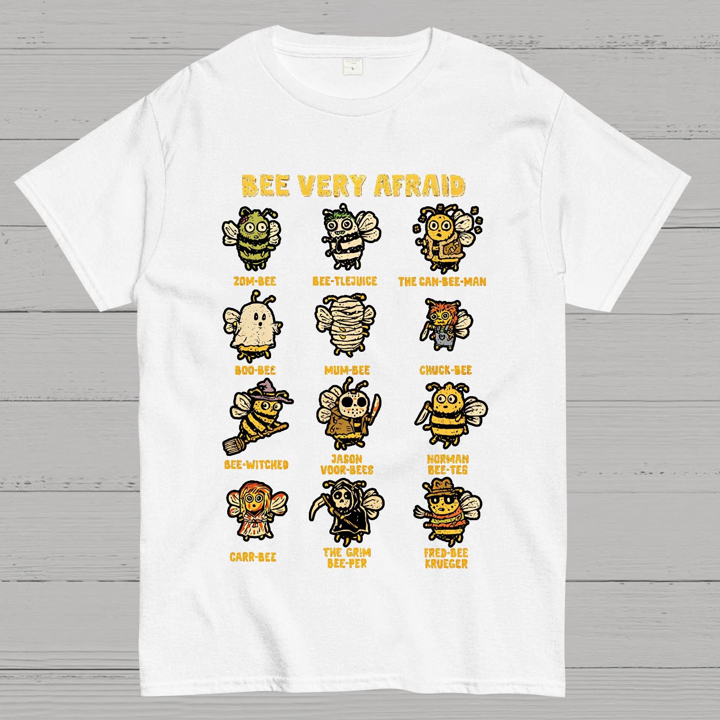 Bees Are Scary, Halloween Geek T-Shirt
