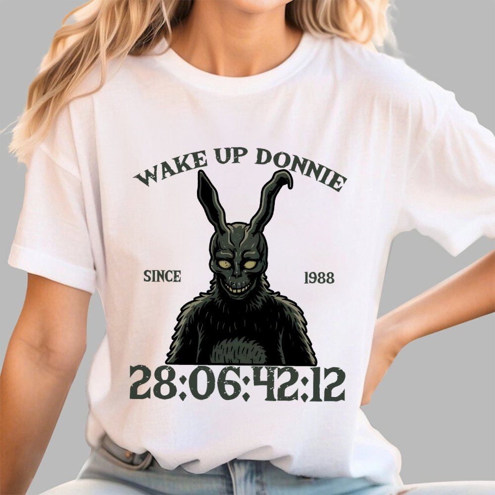 Wake up donnie Unisex Geek T-Shirt