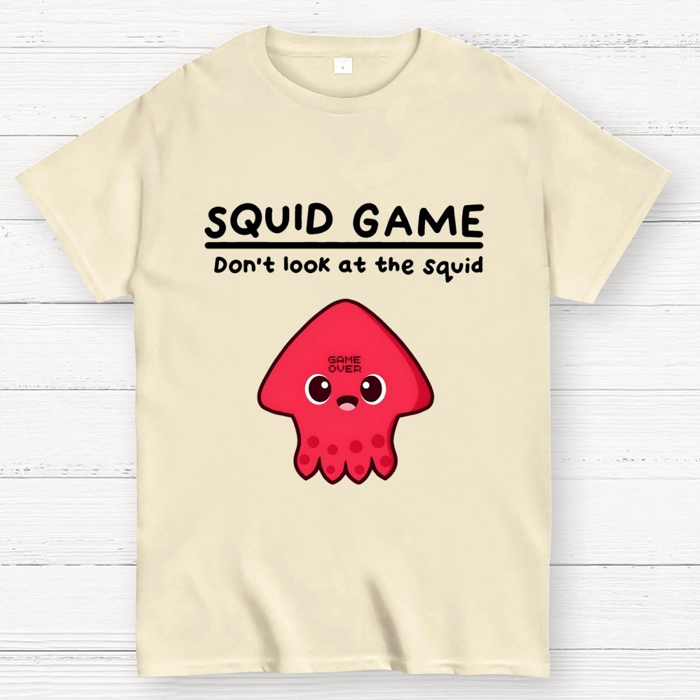 Don't Look At The Squid Geek T-Shirt