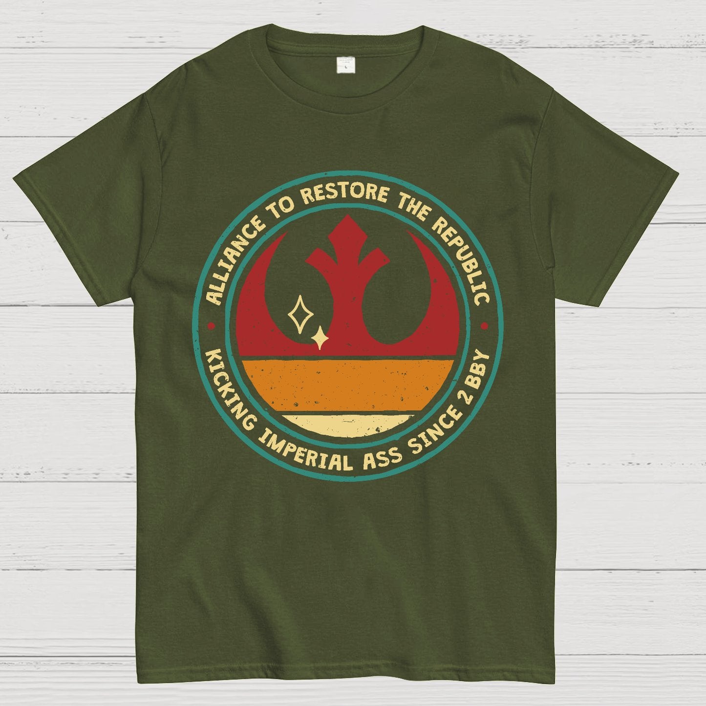 Kicking Galactic Ass Geek T-Shirt