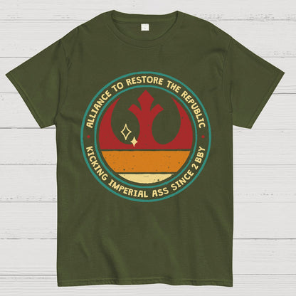 Kicking Galactic Ass Geek T-Shirt
