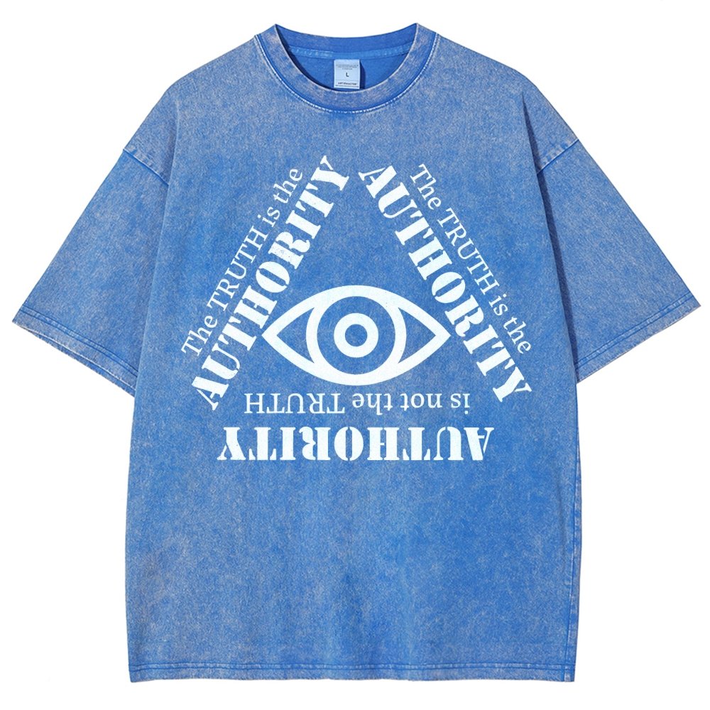 Truth Is The Authority Vintage Distressed T-shirt