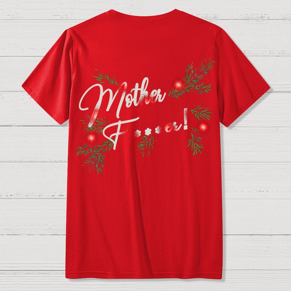 Yippee-Ki-Yay Mother   F***er！Front And Back Printing Geek T-Shirt