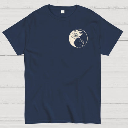 Balancing The Energy Front And Back Printing Geek T-Shirt