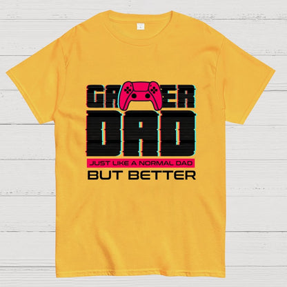 Gamer Dad for Fathers day Geek T-Shirt