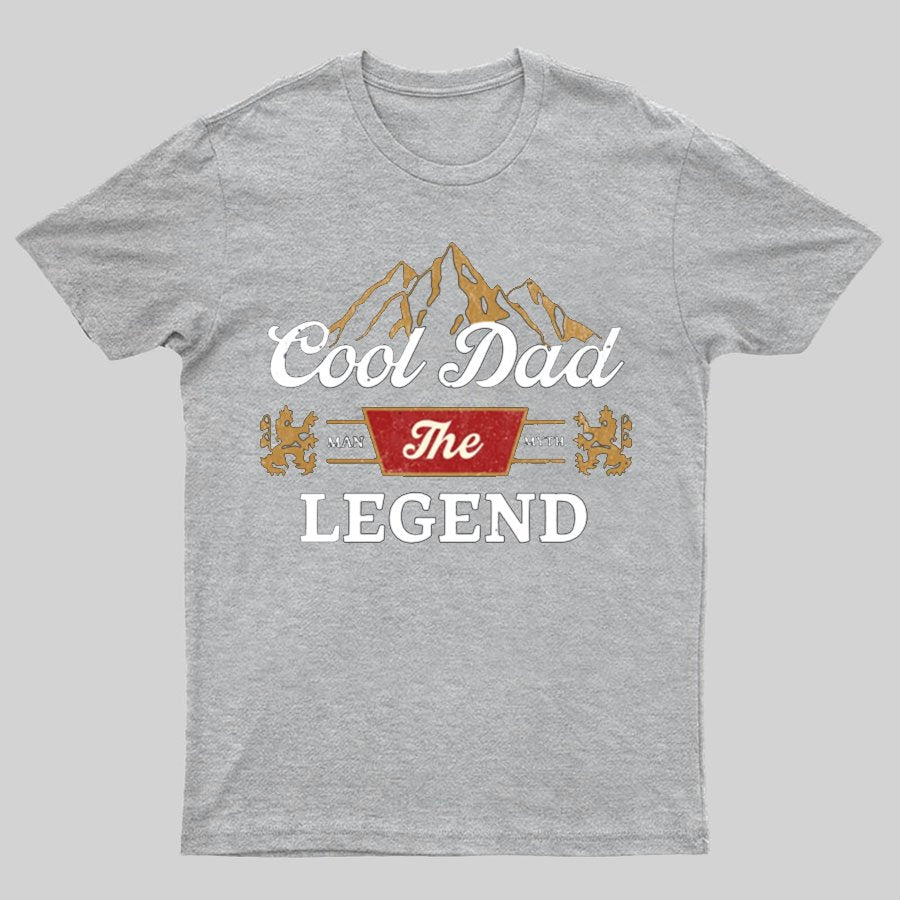 Cool Dad The Legend Geeky T-Shirt