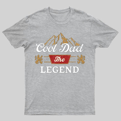 Cool Dad The Legend Geeky T-Shirt