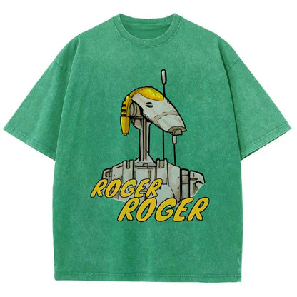 Roger, roger Vintage Distressed T-shirt