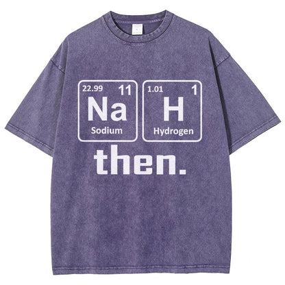 Nah Then Vintage Distressed T-shirt