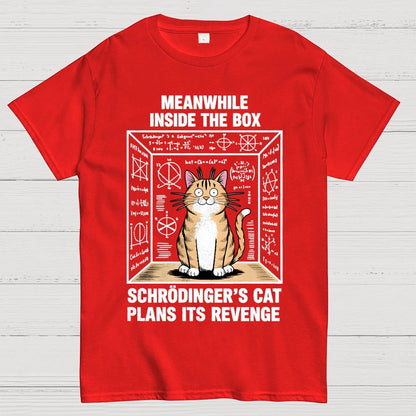 Schrodinger's Cat Escape Plan Geek T-Shirt