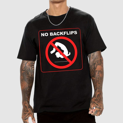 No Backflips Unisex Geek T-Shirt