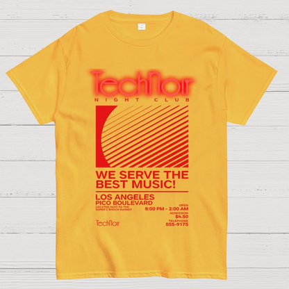 Technoir NIGHTCLUB Unisex Geek T-Shirt