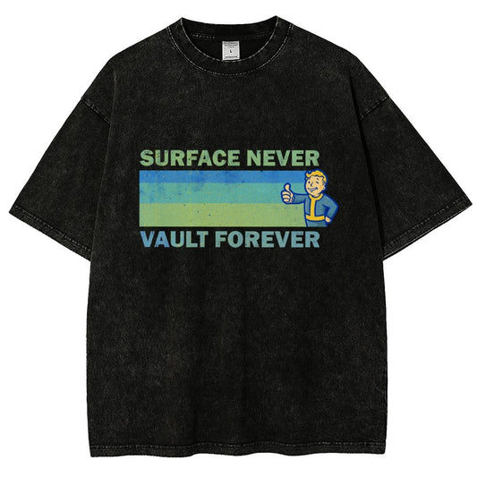 Vault Forever Vintage Distressed T-shirt